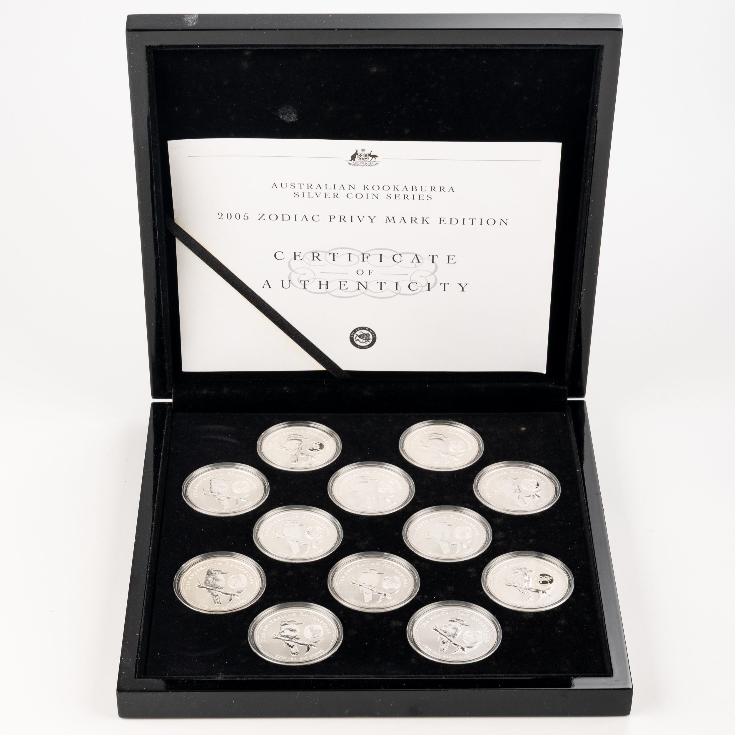 Elizabeth II, Perth Mint - 'Kookaburra Zodiac Privy Mark Edition, One Dollar, 2005, FDC