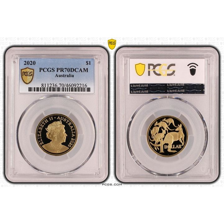 Elizabeth II, One Dollar, 2020, PCGS PR 70DCAM