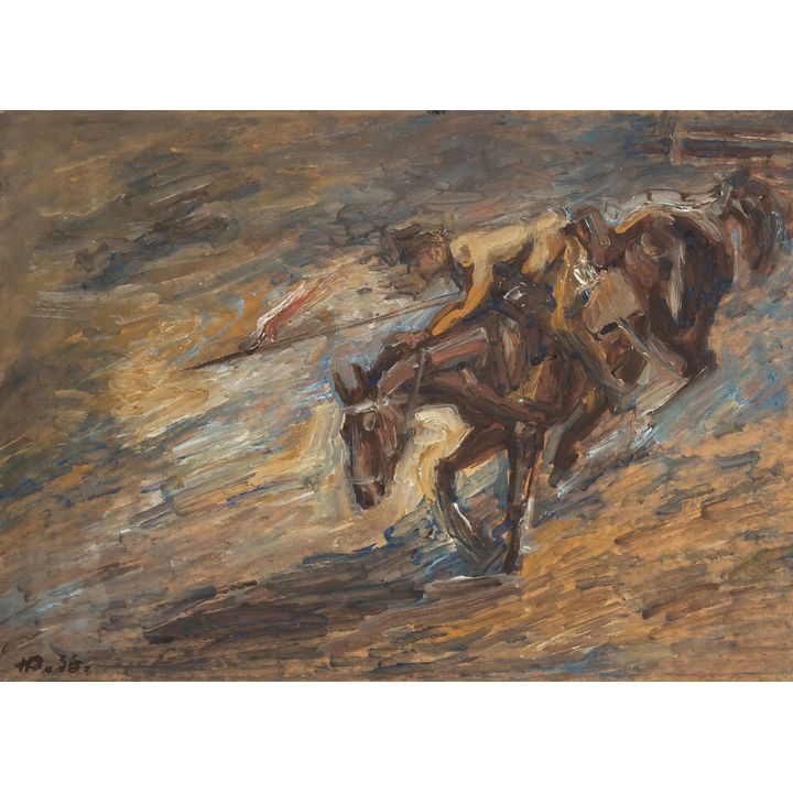 Henryk Plich | Na zwiadzie, 1936 r.