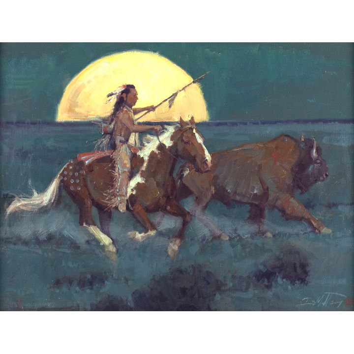 John DeMott (1954- ), Moon Hunter