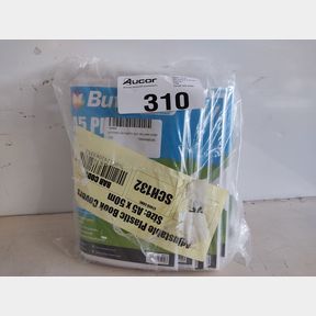 BUTTERFLY A5 PLASTIC SLIP ON CLEAR COVERS - 10S (PACK OF 25 250 COVERS)