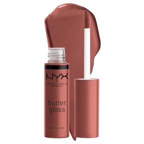 NYX PROFESSIONAL MAKEUP BUTTER GLOSS, NON-STICKY LIP GLOSS - PRALINE (DEEP NUDE)