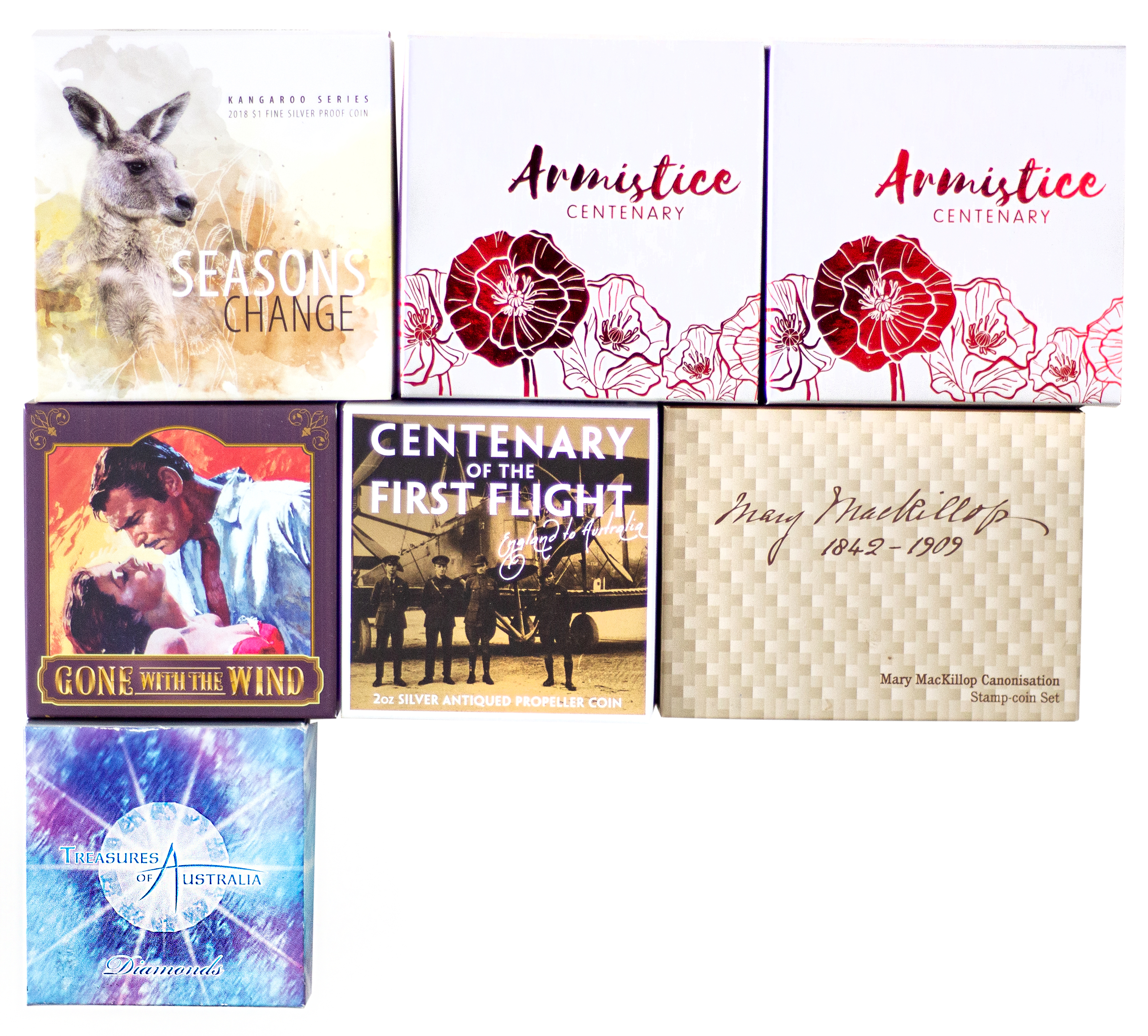 Accumulation, Elizabeth II, aFDC - FDC