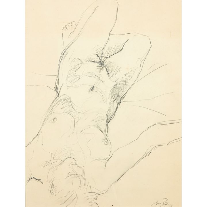 Simon Payton, Untitled - Reclining Nude