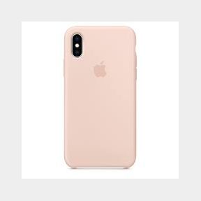 Silicone Back Cover For iPhone X/ iPhone XS - Pink - Apple iPhone X/XS -bar 9902070200681 -51732/1091 B2 (S5)
