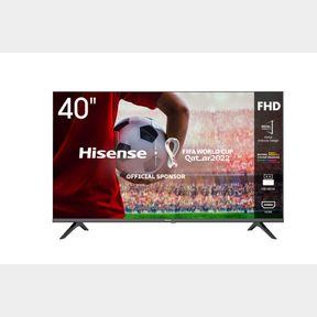 HISENSE 40'' FULL HD LED TV WITH DIGITAL TUNER - CRACKED