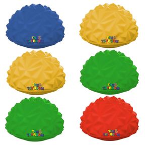 Pack of 6 Kids Sensory Balancing Stepping Stones Non Slip Toyroom |