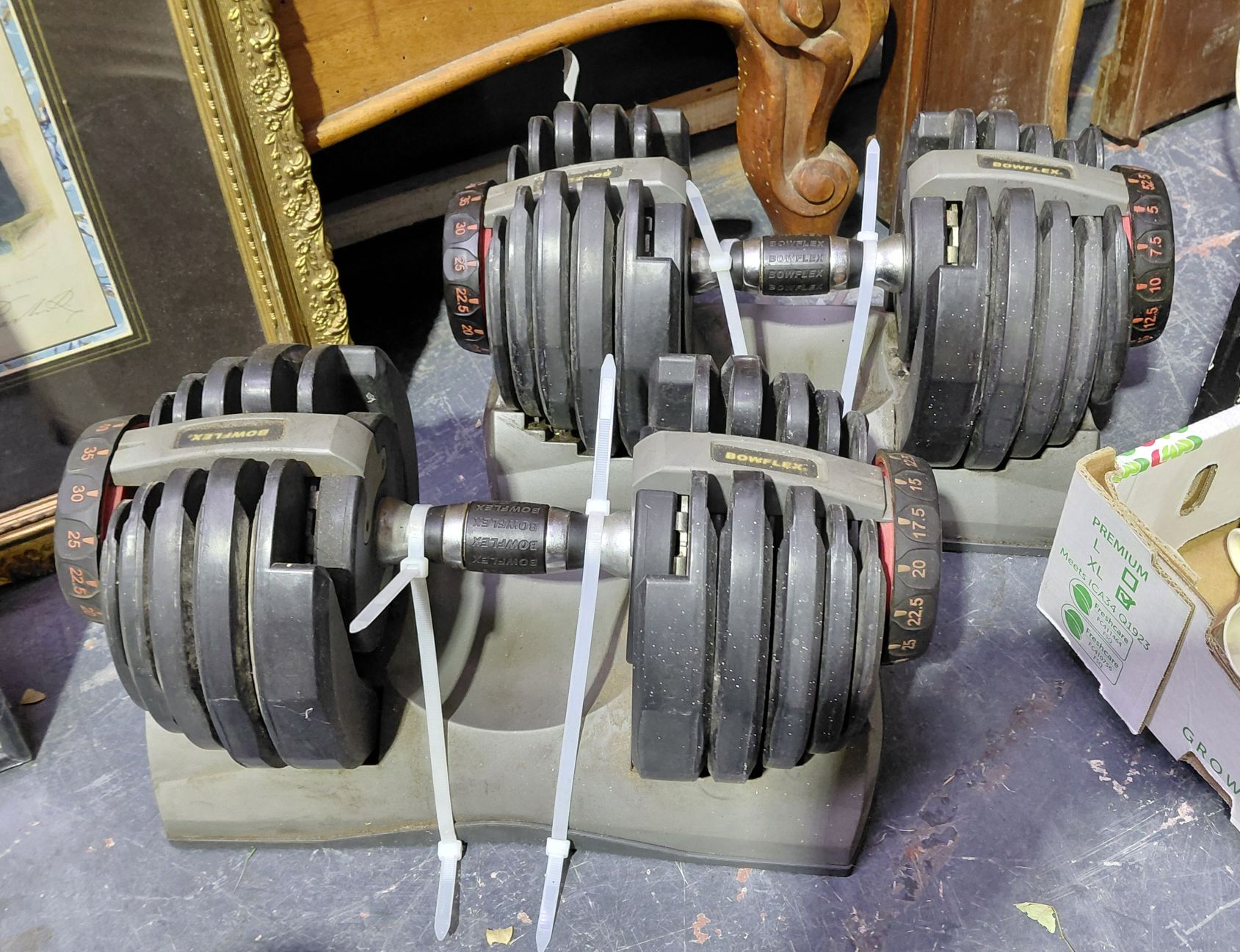 467 · BOWFLEX WEIGHTS
