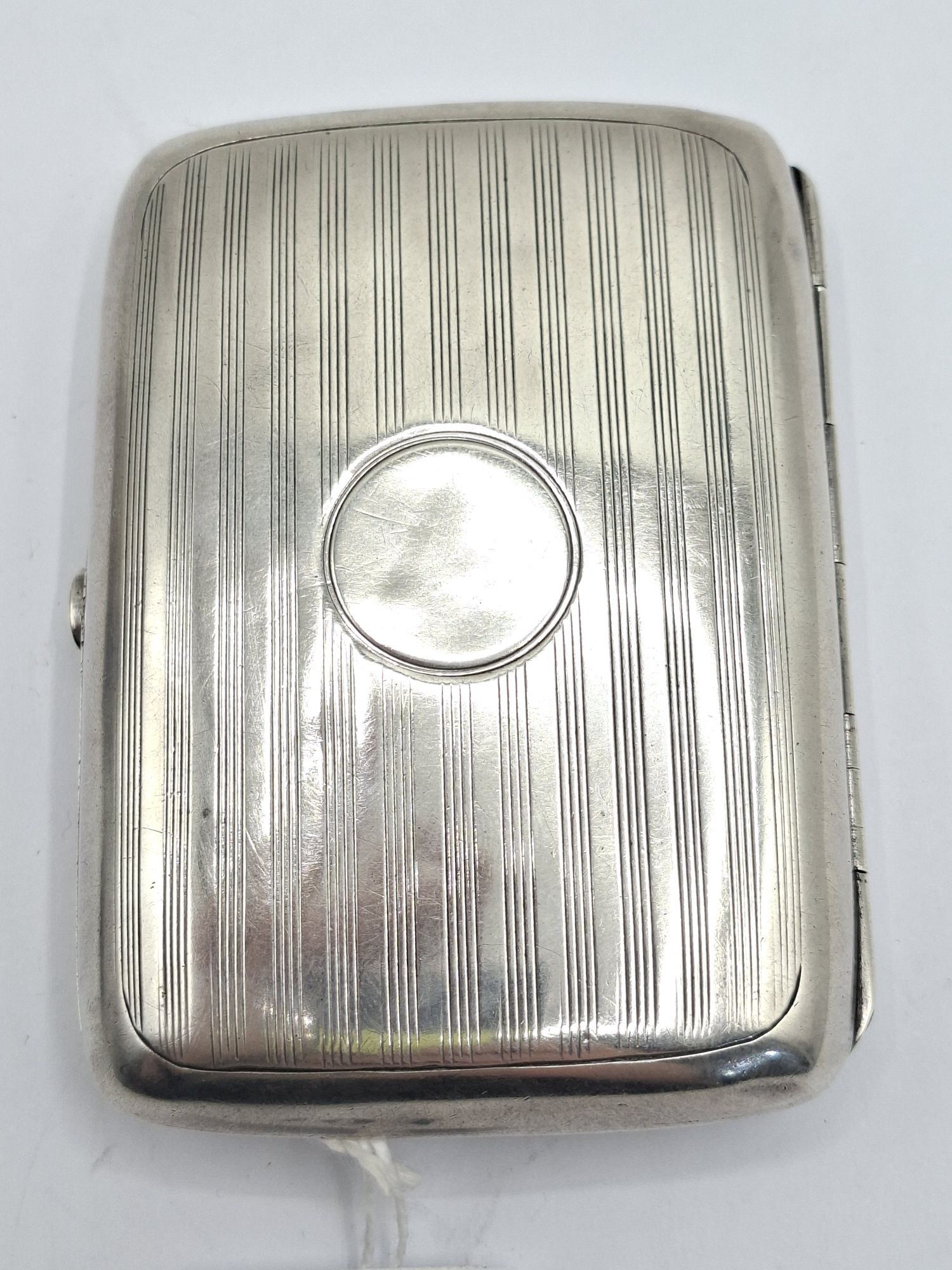 Edwardian Sterling Silver Cigarette Case
