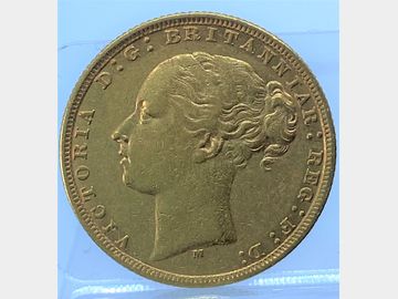 1880 VICTORIA YOUNG HEAD MELBOURNE MINT GEORGE & DRAGON GOLD SOVEREIGN