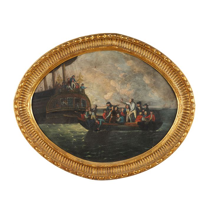 After Robert Dodd 'The Mutineers turning Lieutenant Bligh and the officers adrift from the HMS Bounty'
