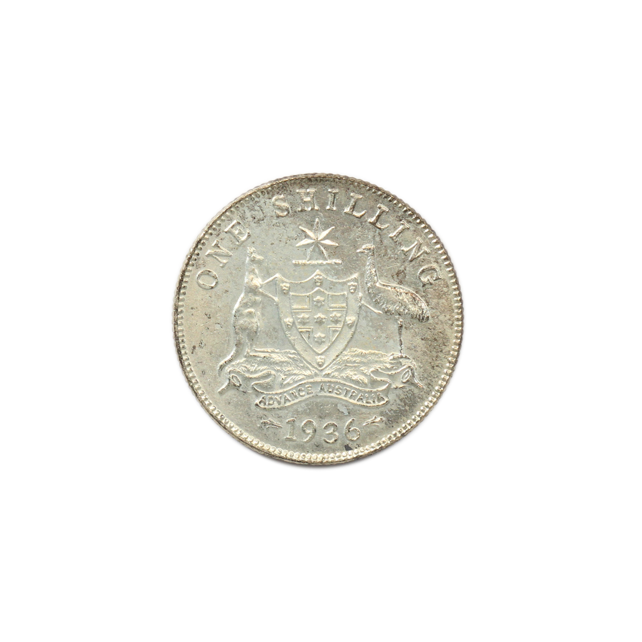 George V, Shilling, 1936, UNC