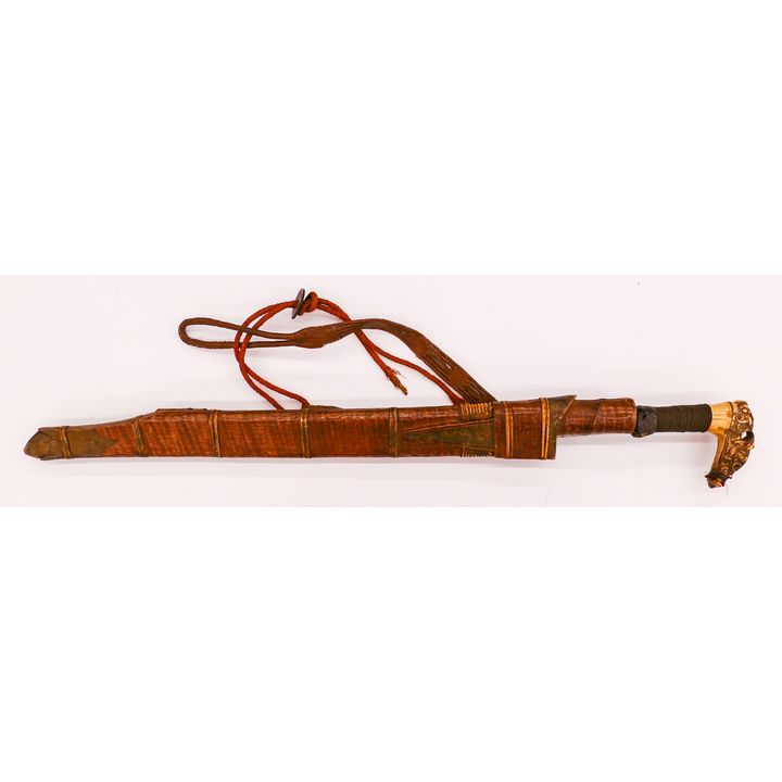 Philippines Dayak Mandao 19th Cent. Sword