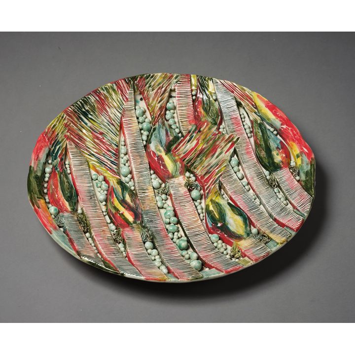 Sang-Sool Shim and Keum-Sun Lee - Impressive and unique hanging platter