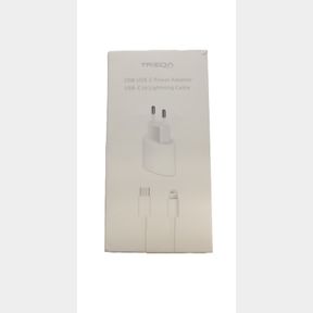 20W PD Fast Charger For iPhone with USB-C to Lightning Cable - 20W PD Fast Charger For iPhone - Q-PD6