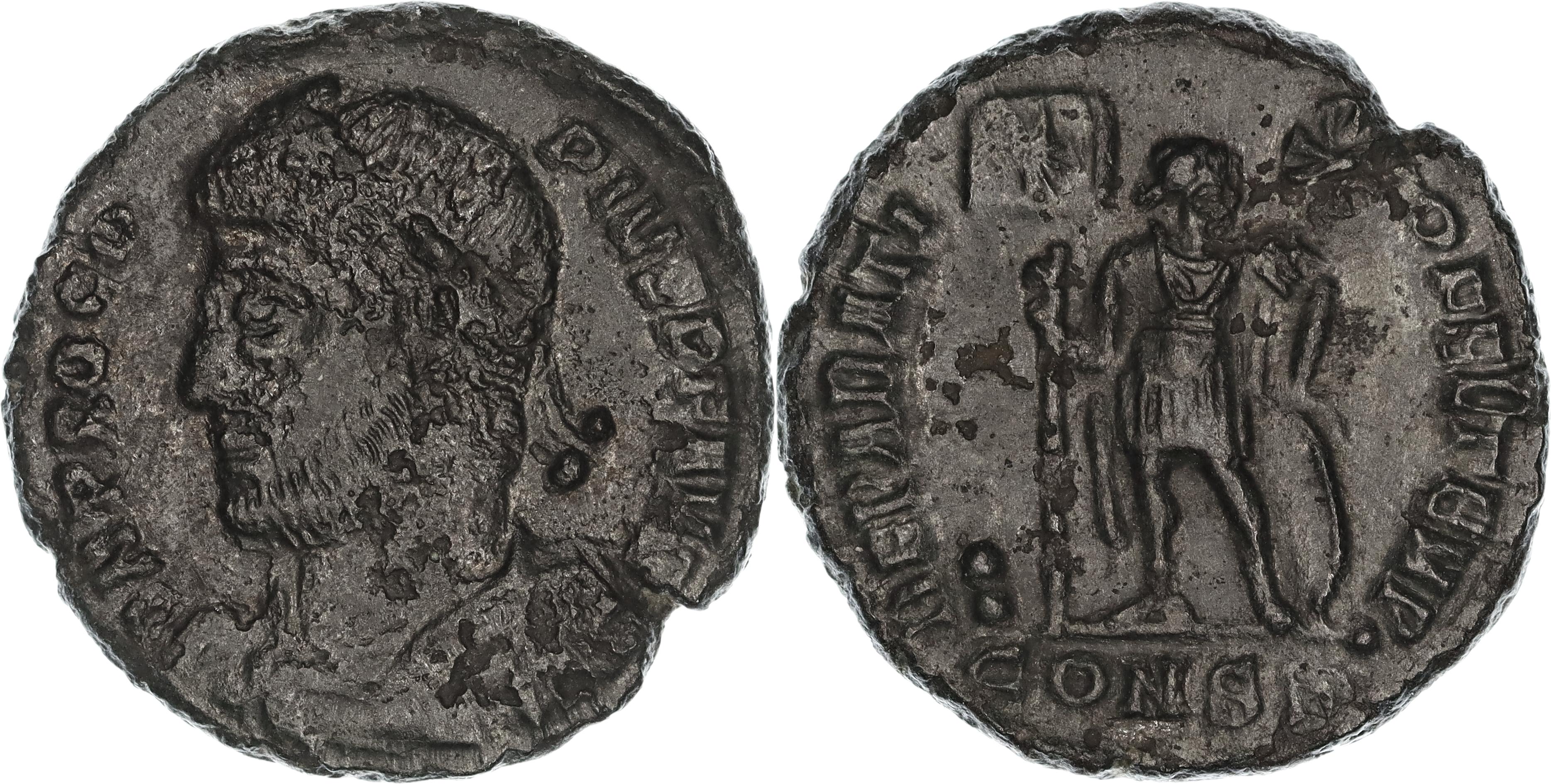 Roman Empire, Procopius, Æ, 365-366 AD, VF