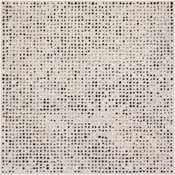 Teo Gonzalez ''2500 Drops of Ink #8'' 1995