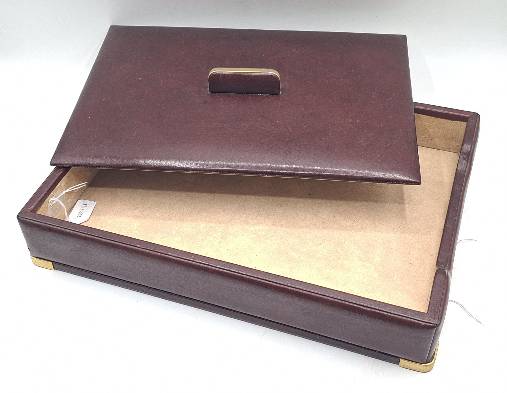 Oroton European Leather Desk Tidy
