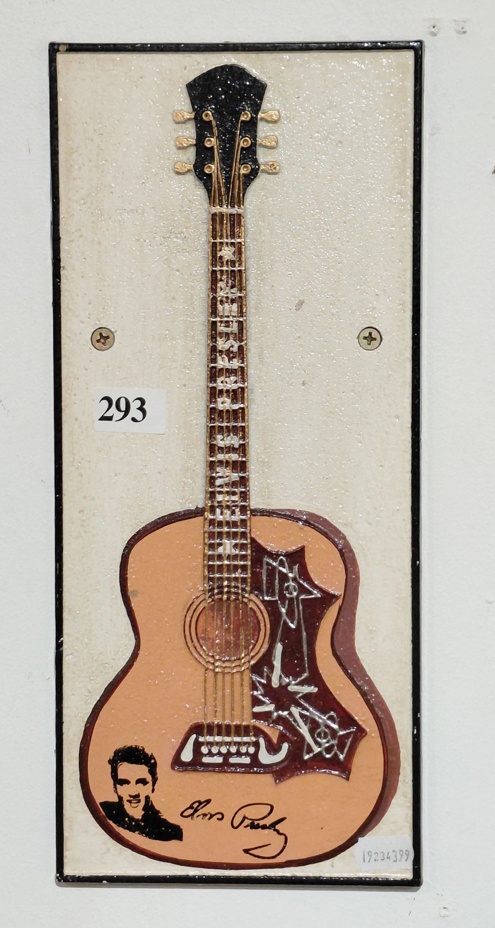 293 · ELVIS PRESLEY GUITAR SIGN