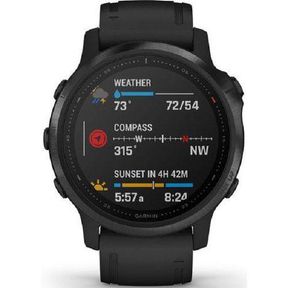 Garmin fenix 6S Pro Outdoor Smartwatch (42mm) Black with Black Band| Charger defective