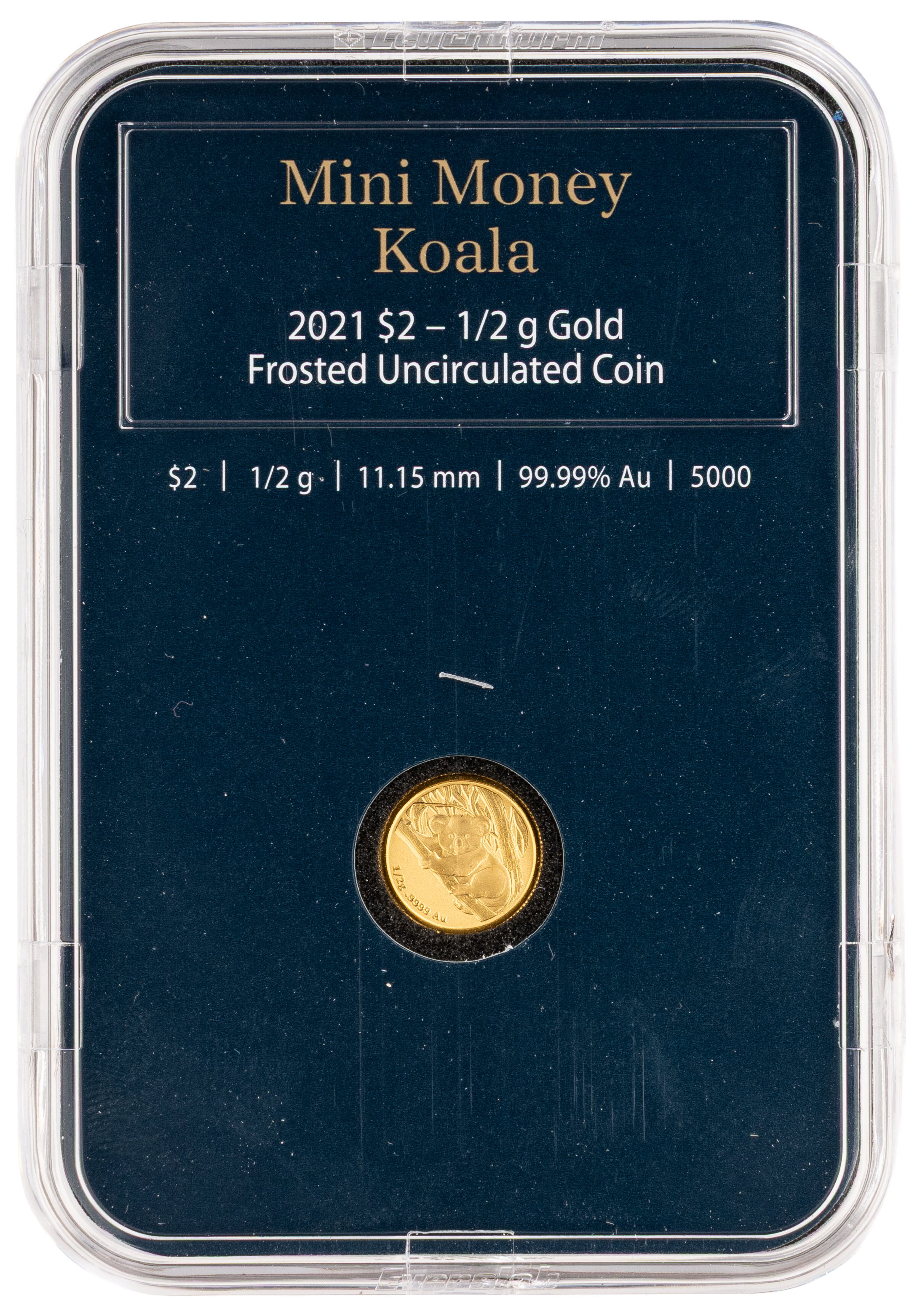 69 · RAM - Mini Money Koala, Two Dollars, 2021,  UNC