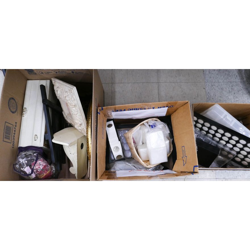 3 Boxes Jewelry Supplies and Displays