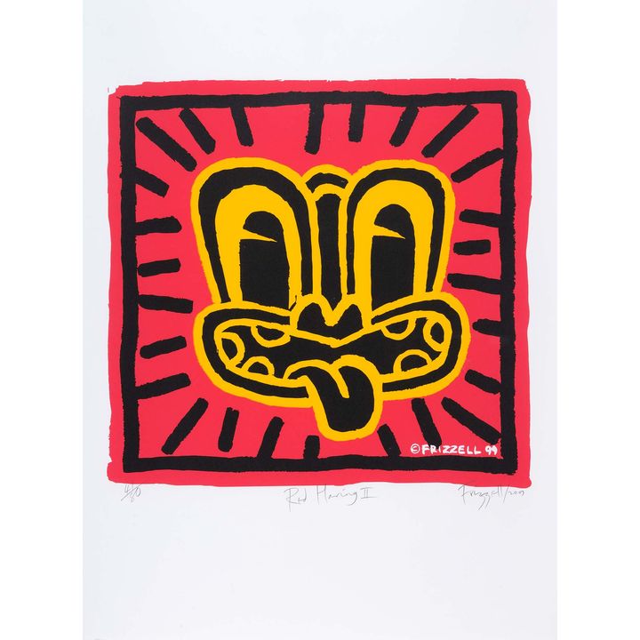 Dick Frizzell 'Red Haring II'