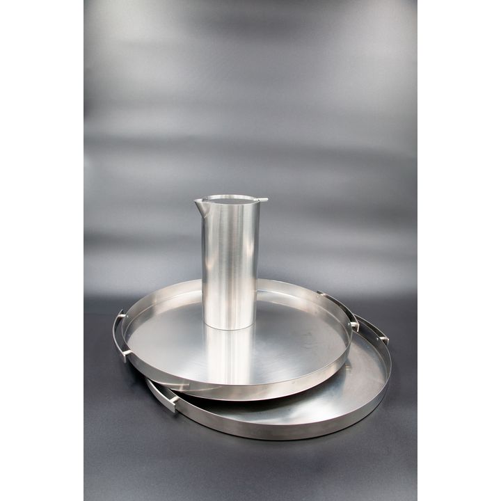 Arne Jacobsen for Stelton - Two Cylinda-line serving trays