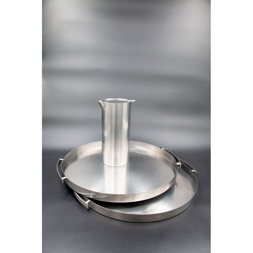 Arne Jacobsen for Stelton - Two Cylinda-line serving trays