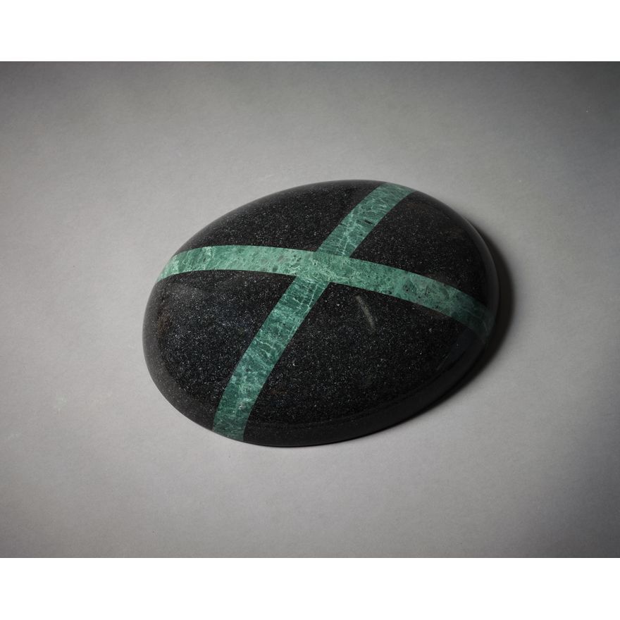 John Edgar 'Wall Saltire (green)'