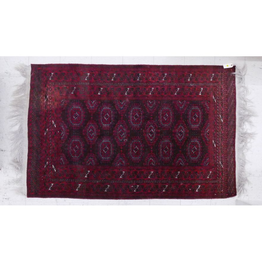 Turkish Bokhara Oriental Rug- 4'6'' x 7'