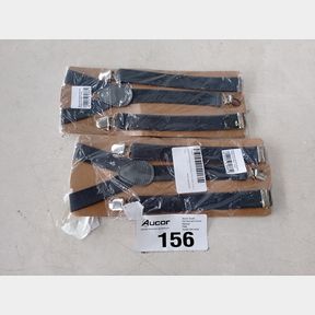 SUSPENDERS BRITISH BRACES ELEGANT FOR MEN - GREY -