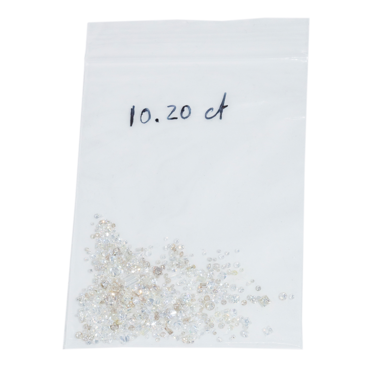 10 Carats Mixed Melee Diamond Parcel