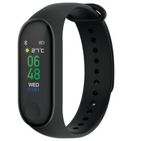 Volkano Active Tech Core Series Smart Band with Heart Rate Monitor - Black