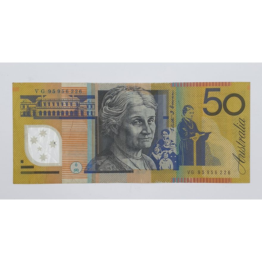 LAST YEAR PREFIX - F/E $50 Note