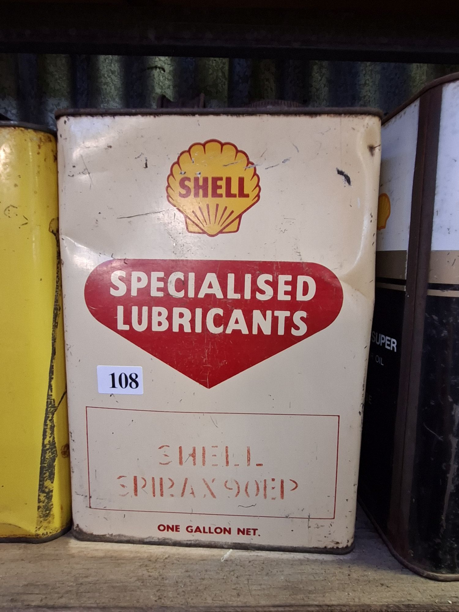 Shell Oil Can