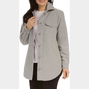 HILARY RADLEY WOMEN'S LONG SLEEVE SHACKET SHIRT JACKET SZ XXL