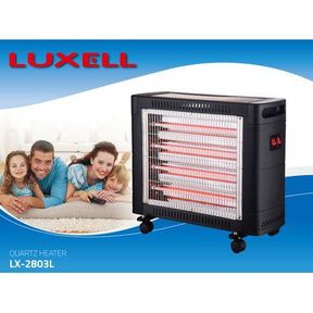 Luxell - 5 Bar Heater - Medium Size - Powerful - 2200W - LX-2800L
