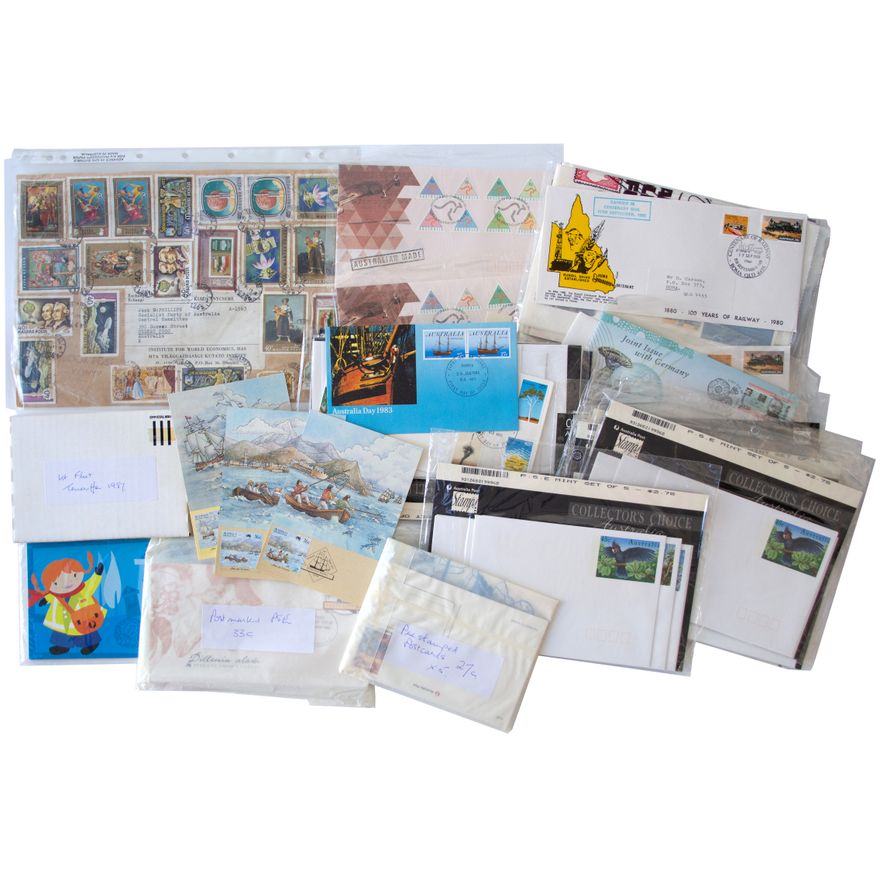 Collection, Pre-Stamped Envelopes,