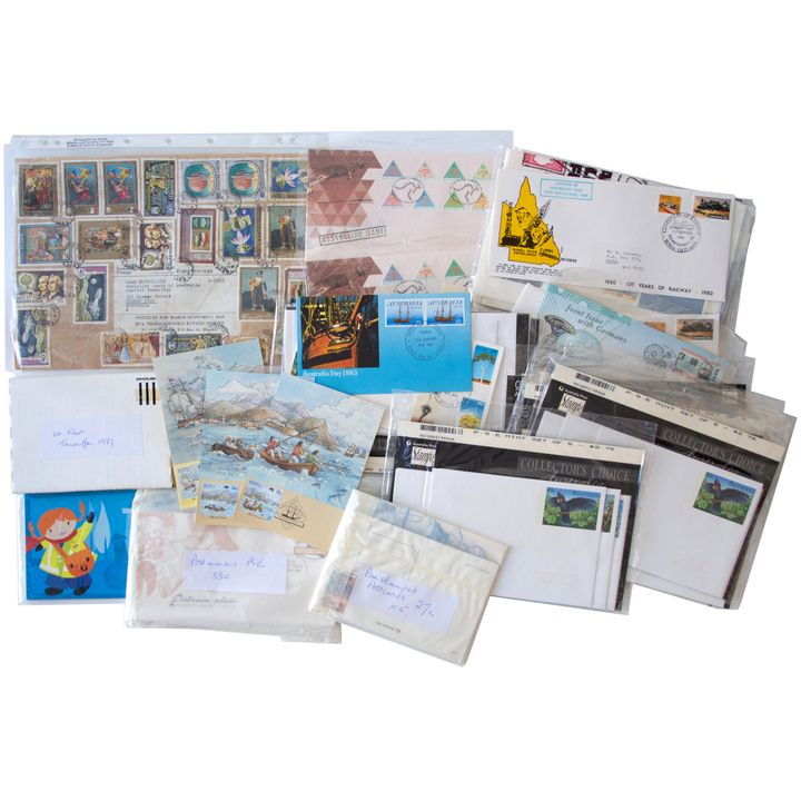 Collection, Pre-Stamped Envelopes,
