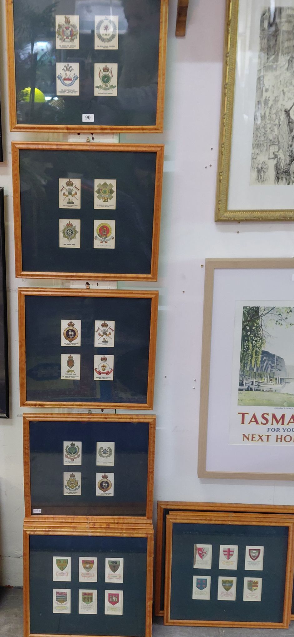 90 · SILK CIGARETTE CARD DISPLAYS