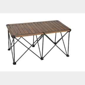 COMPACT FOLDING EGG ROLL TABLE WITH STURDY ALUMINUM LEGS