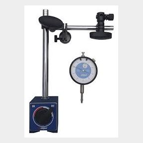 Dasqua 2 Piece Magnetic Base and Dial Indicator Set -51719/101 Bar 9902012473500 B2 (S8)