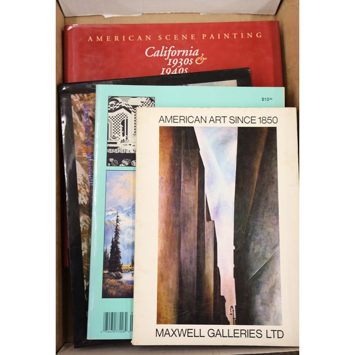 Box 4pc American Art Books