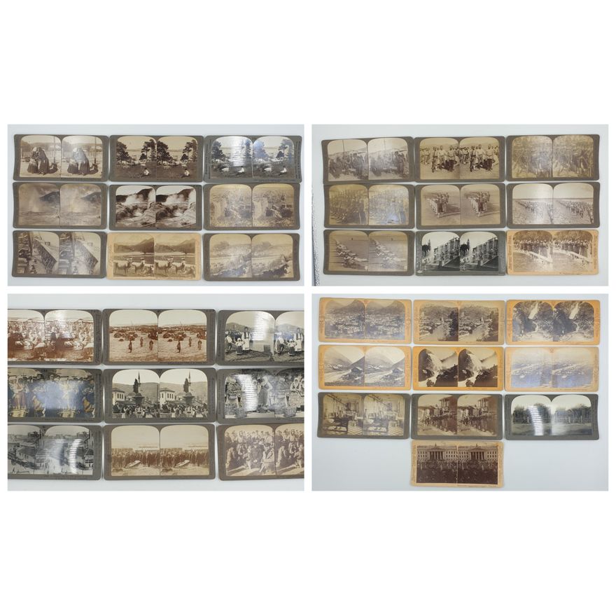 Stereograph Cards (x37)