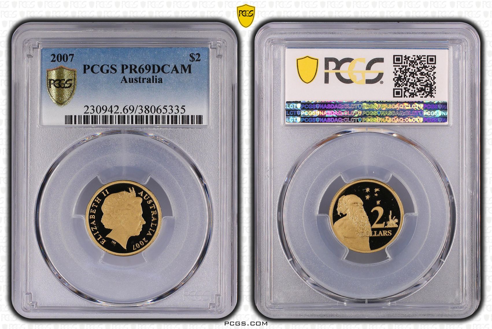 Two Dollar, 2007, PCGS PR69DCAM