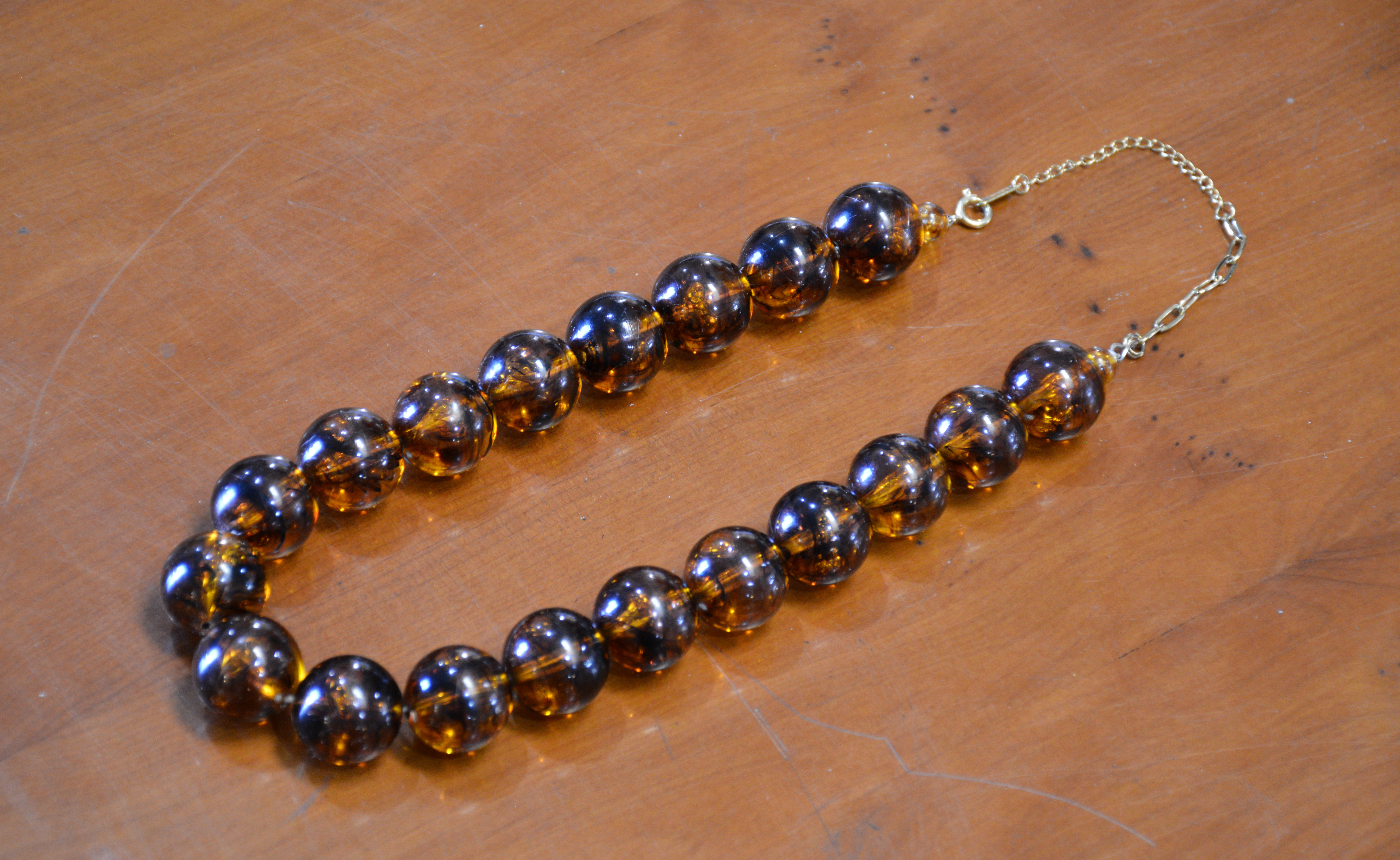 Vintage Chunky Bead Necklace — NZ auction result