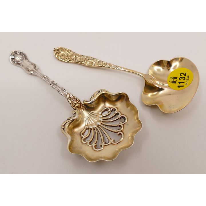 2pc Ornate Sterling Bon Bon Servers- 36g TW