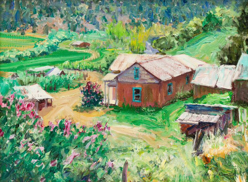 Francis Donald
(American, b. 1947)
Spring in Chacos