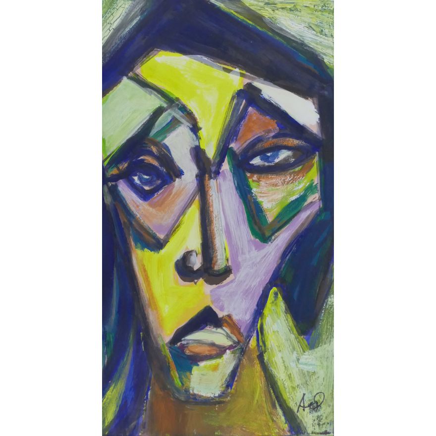 Anthony Quinn ''Inner Moments'' Oil
